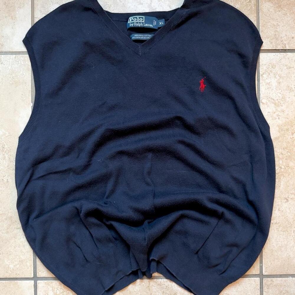 Polo by Ralph Lauren Pima Cotton Vest - Size XL